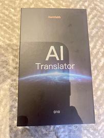 traduttore di lingue nuovo nella scatola