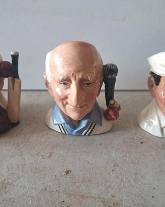 Blocco 3 Toby Mugs Royal Doulton  