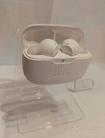 JBL WAVE BEAM Bianche cuffiette auricolari