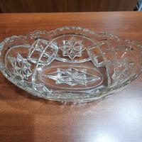 centro tavolo in cristallo 