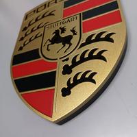 Logo PORSCHE da parete tridimensionale 29x22 cm