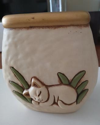 vaso Thun con gatto