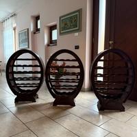 Caninetta barile porta vino legno cantina
