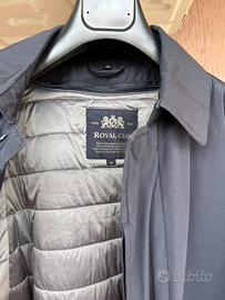 Trench blu scuro Tg M uomo