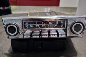 Autoradio epoca blaupunk FM anni 60 presa iPod