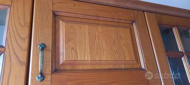 Cucina vero legno semi nuova