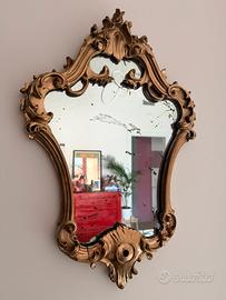 Specchio antico stile Rococó italiano
