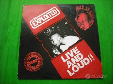 The Exploited disco in vinile lp UK Punk