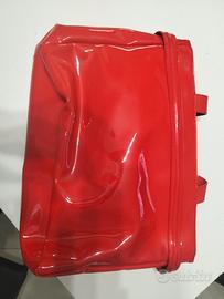 Borsa Armani jeans in poliestere Vernice Rossa