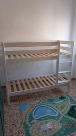 Letto a castello Hoppekids 160x70 + 2 materassi