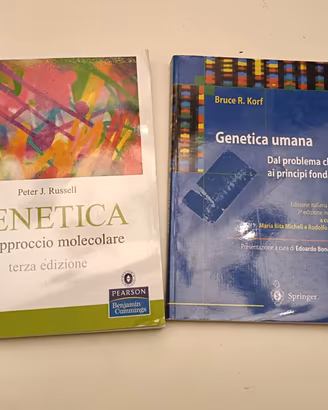 Genetica x 2 Russell, Korf. Umana Fondamenti