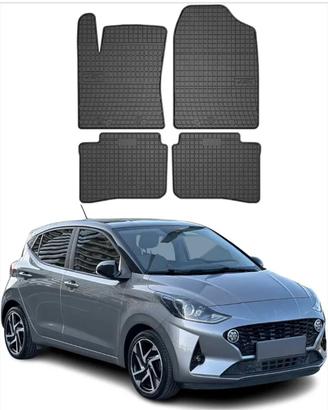 Tappetini in gomma  Hyundai i10 (modelli 2020/2026