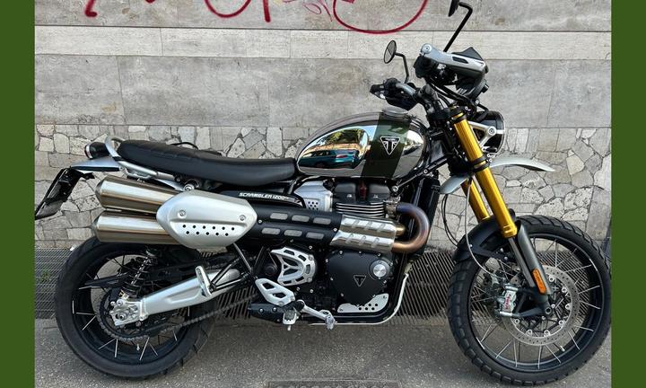 Triumph scrambler xe Chrome