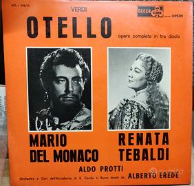 "Otello" di Giuseppe Verdi in 3 LP