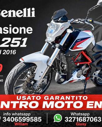 Benelli BN 251 - 2016 Guidabile con Pat. A 2