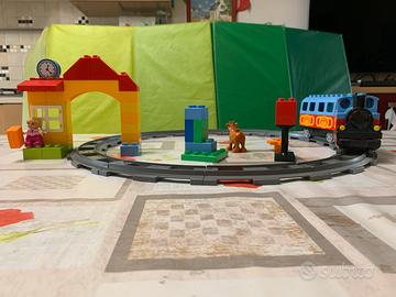 Treno elettrico lego duplo