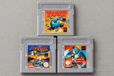 Lotto 4 giochi Game Boy: Mario Land, Trax e altri