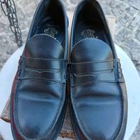 Mocassino nero pelle numero 43,5