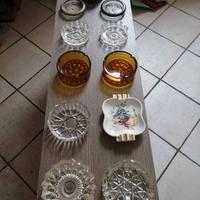 15 portacenere cristallo metallo plastica