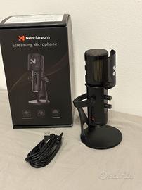 NearStream Microfono USB a Condensatore RGB NUOVO