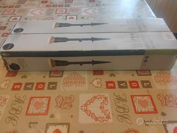 FARETTI (2X) DA GIARDINO CON PICCHETTO, L. 56 cm