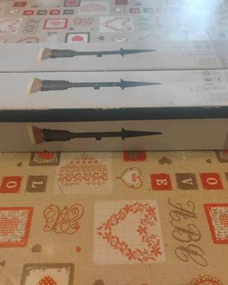 FARETTI (2X) DA GIARDINO CON PICCHETTO, L. 56 cm
