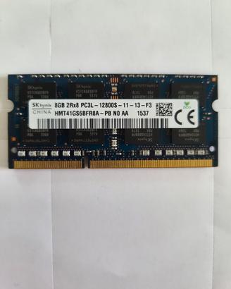 RAM 8GB DDR3L 1600MHz SK Hynix SO-DIMM