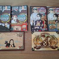 manga demon slayer n20,21(special postcard spille)