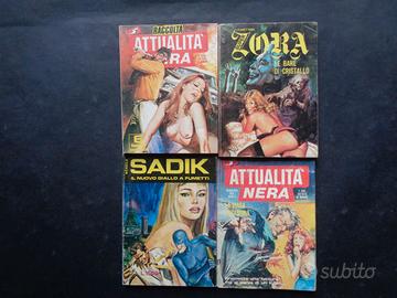 FUMETTI PER ADULTI -4 pezzi [F2]