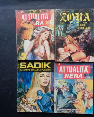 FUMETTI PER ADULTI -4 pezzi [F2]