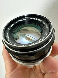 Minolta Mc Rokkor 55mm 1.7