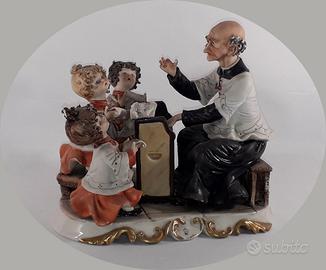 CERAMICA Capodimonte CORO DI CHIRICHETTI