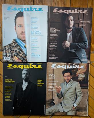 Collezione riviste Esquire Italia da n. 1 a 16