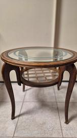 tavolino in noce Art deco