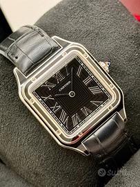 Cartier Santos Dumont Black Laquer New