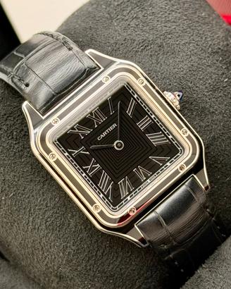 Cartier Santos Dumont Black Laquer New