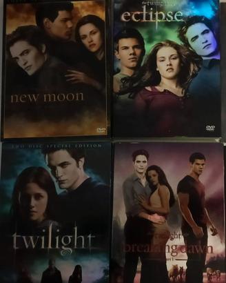 Twilight 4 DVD Collezione