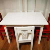 TAVOLO E 3 SEDIE  BIMBI