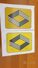 insegne renault anni 70/80