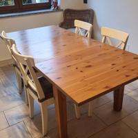 tavolo stornas piu sedie