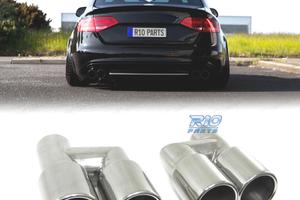 TERMINALI SCARICO AUDI A4 B8 07-15