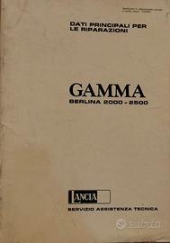 Manuale assistenza tecnica Lancia Gamma