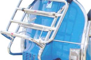 PORTAPACCO ANTERIORE VESPA PX CROMATO