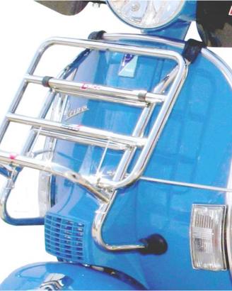 PORTAPACCO ANTERIORE VESPA PX CROMATO