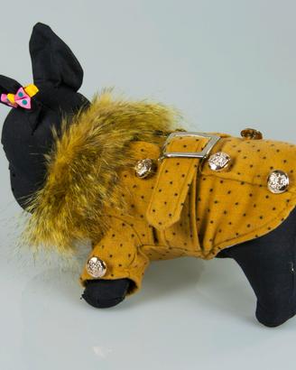 giubbotto cane color senape