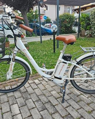 Bicicletta elettrica da città 