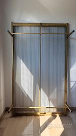 Rete letto una piazza e mezzo in metallo