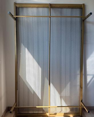 Rete letto una piazza e mezzo in metallo