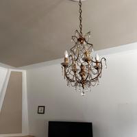 Arredi e lampadari usati – consolle + 2 lampadari