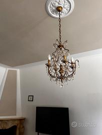 Arredi e lampadari usati – consolle + 2 lampadari